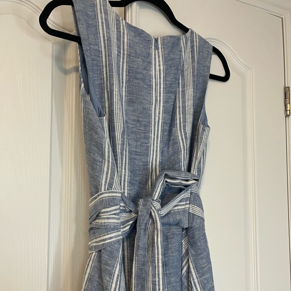 Melanie Lyne Blue & White Striped Dress - Picture 6 of 7